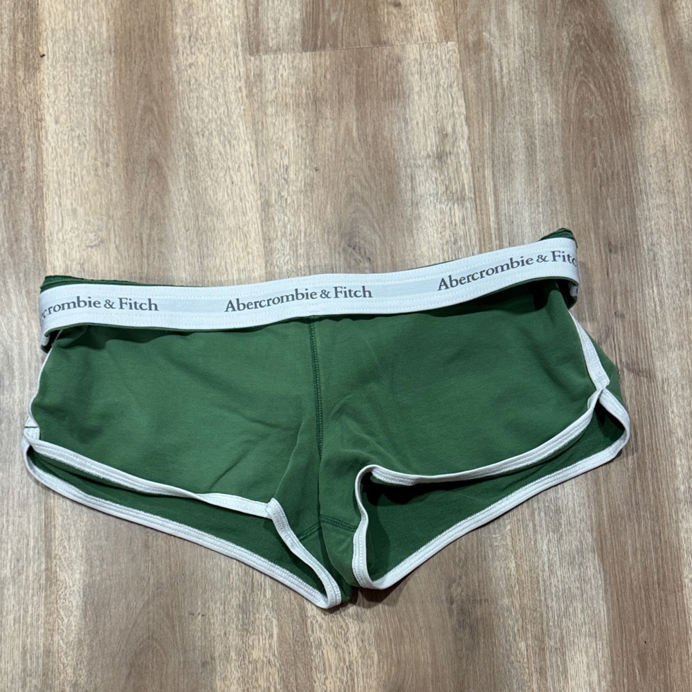 Abercrombie & Fitch Forest Green Shorts